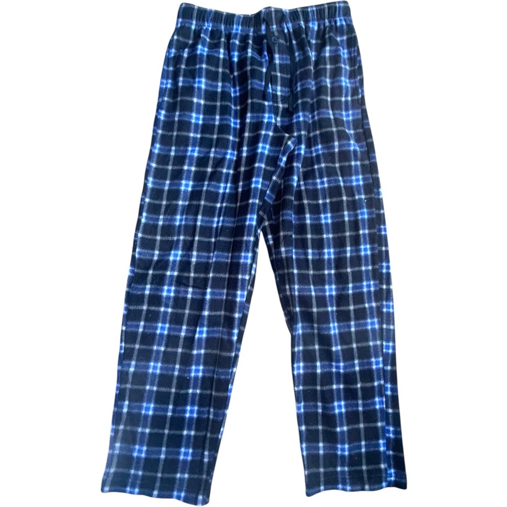 Fruit of the Loom Blue and Black Plaid Sleepwear